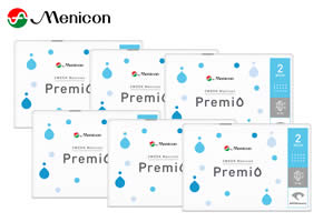 2weekメニコンプレミオ 2箱 (1箱6枚)