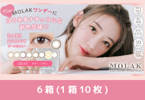 モラク ワンデー MOLAK 1DAY 2箱 (1箱10枚)
